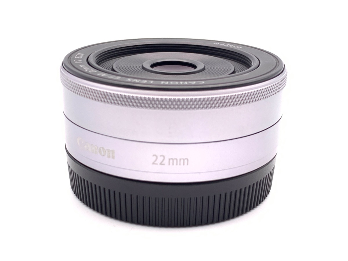 中古：A(美品)】キヤノン EF-M22mm F2 STM シルバー | 2445230044932
