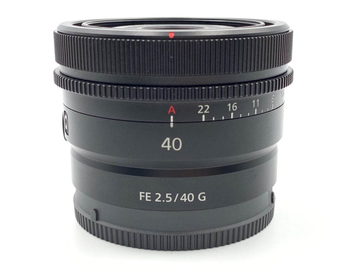 【極美品】SONY FE 40mm F2.5 G SEL40F25G Amazon.com : Sony SEL40F25G - Full-Frame Lens FE 40mm F2.5 G