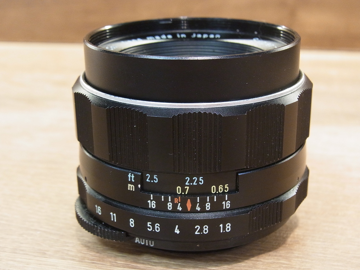 中古：B(並品)】ペンタックス SUPER-TAKUMAR 55mm F1.8