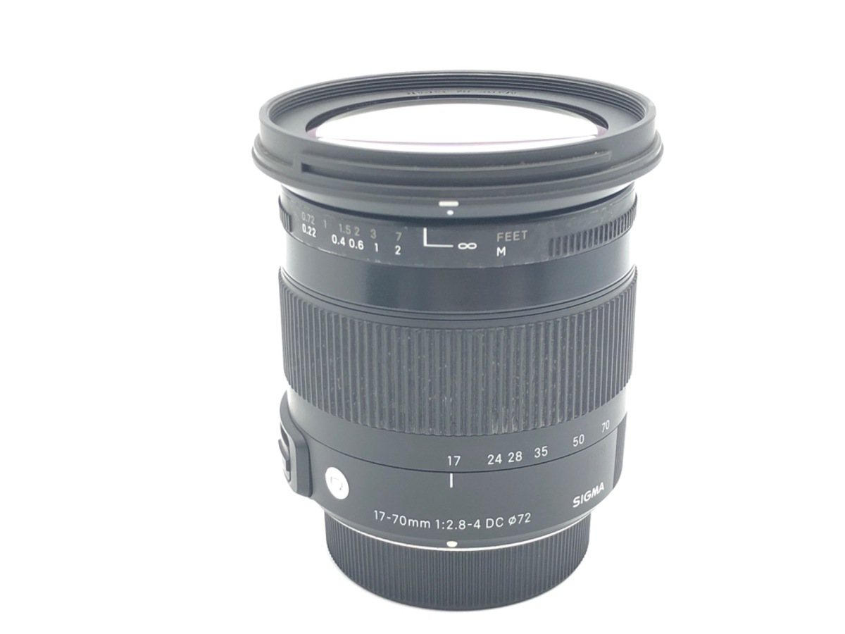 Nikon - シグマ　NIKONマウント17−70mm 2.8−4中古Contemporary 17-70mm F2.8-4 DC MACRO OS HSM [ニコン用] 中古価格比較