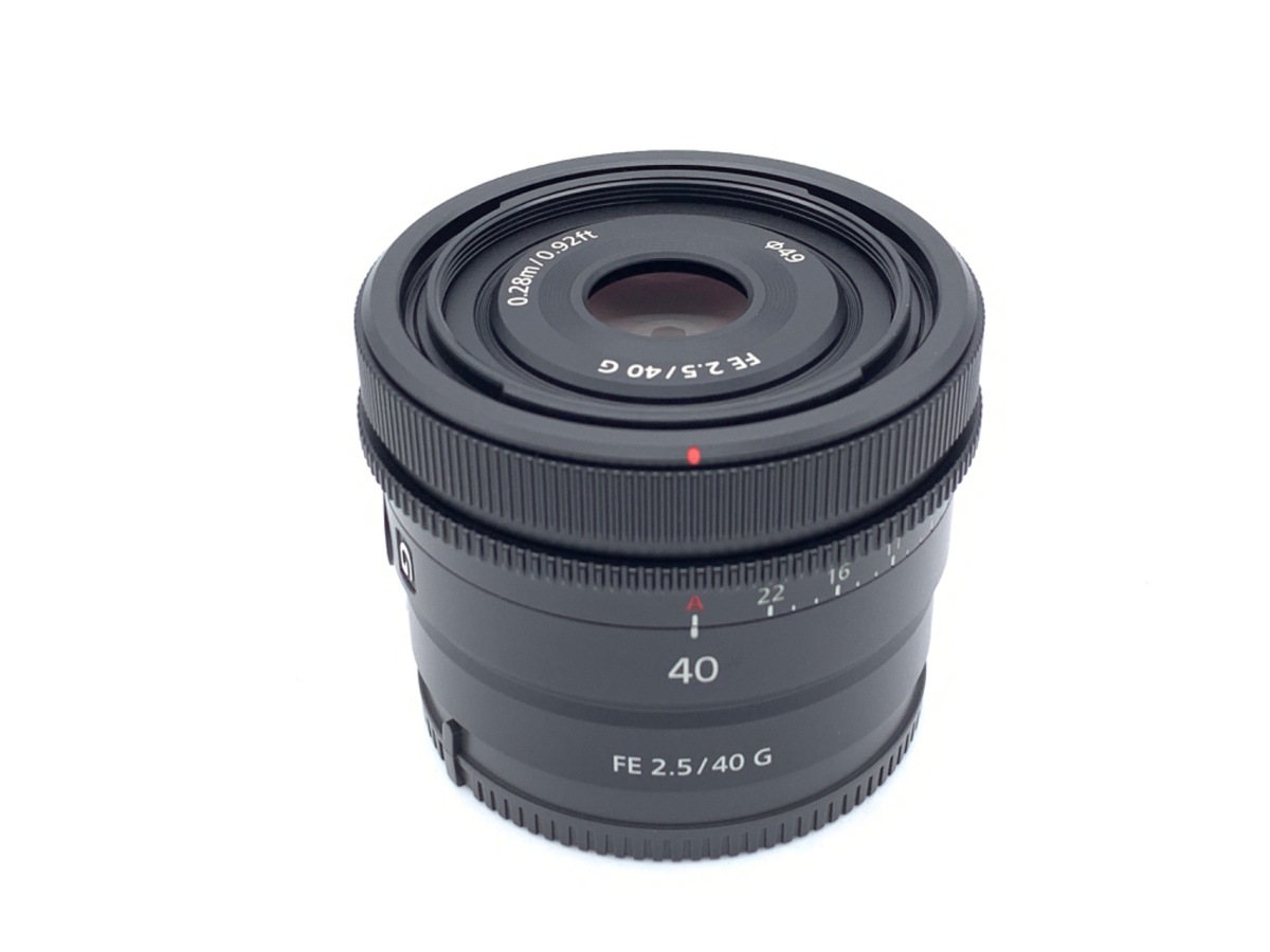 SONY - 【中古美品】Sony FE 40mm F2.5G SEL40F25G FE 40mm F2.5 G SEL40F25G 中古価格比較 - 価格.com