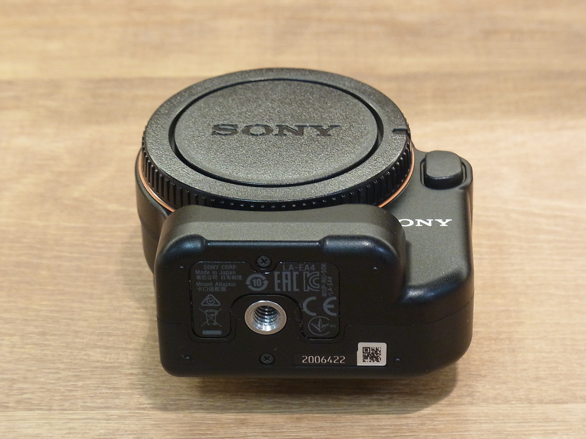 中古：AB(良品)】ソニー マウントアダプター LA-EA4 [レンズ側：ソニー