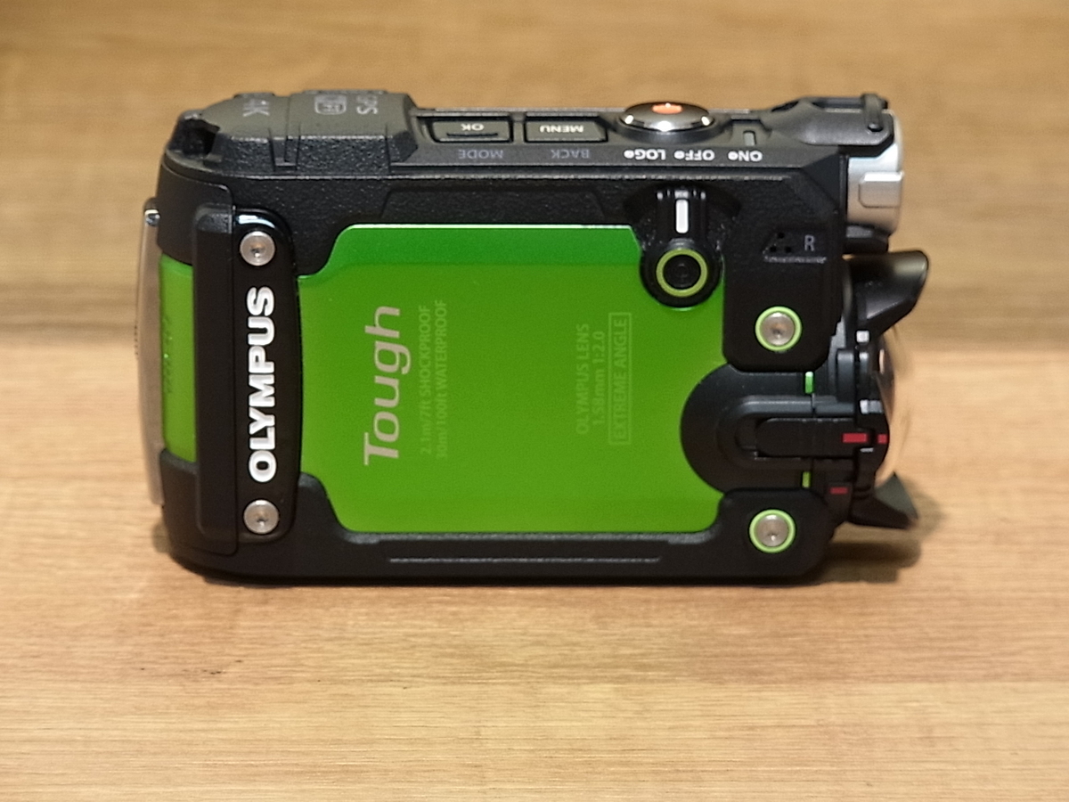 中古：B(並品)】オリンパス STYLUS TG-Tracker GRN グリーン 