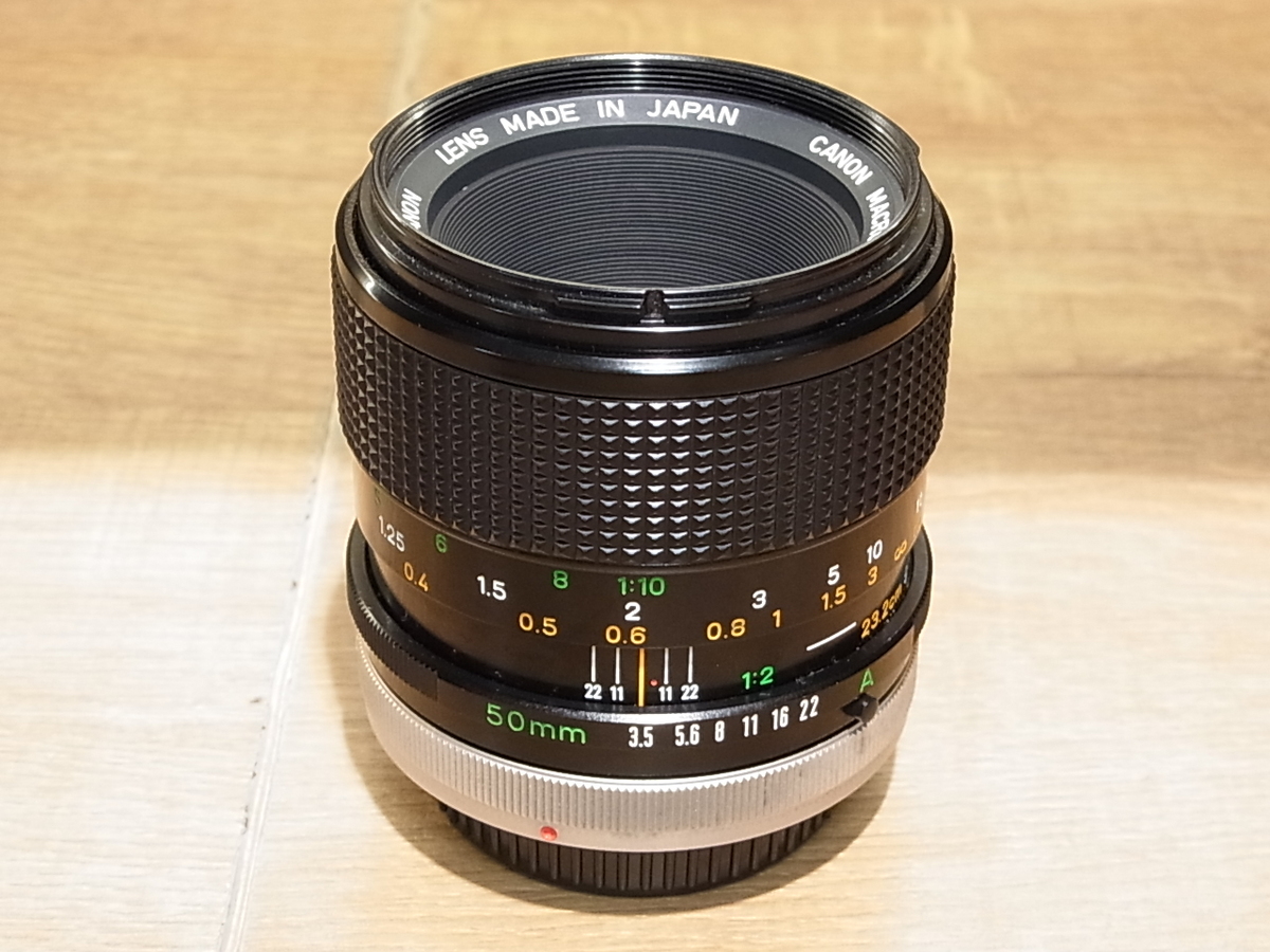 中古】キヤノン マクロ FD 50mm F3.5 S.S.C. リングなし 在庫一覧 