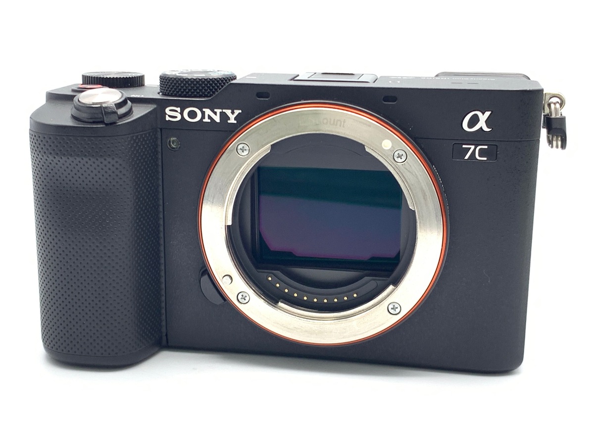 SONYα7C ボディ（ILCE-7C）ブラックレンズ無し ミラーレス一眼美品 α7C【ボディ（レンズ別売）】ILCE-7C ブラック ミラーレス一眼カメラ