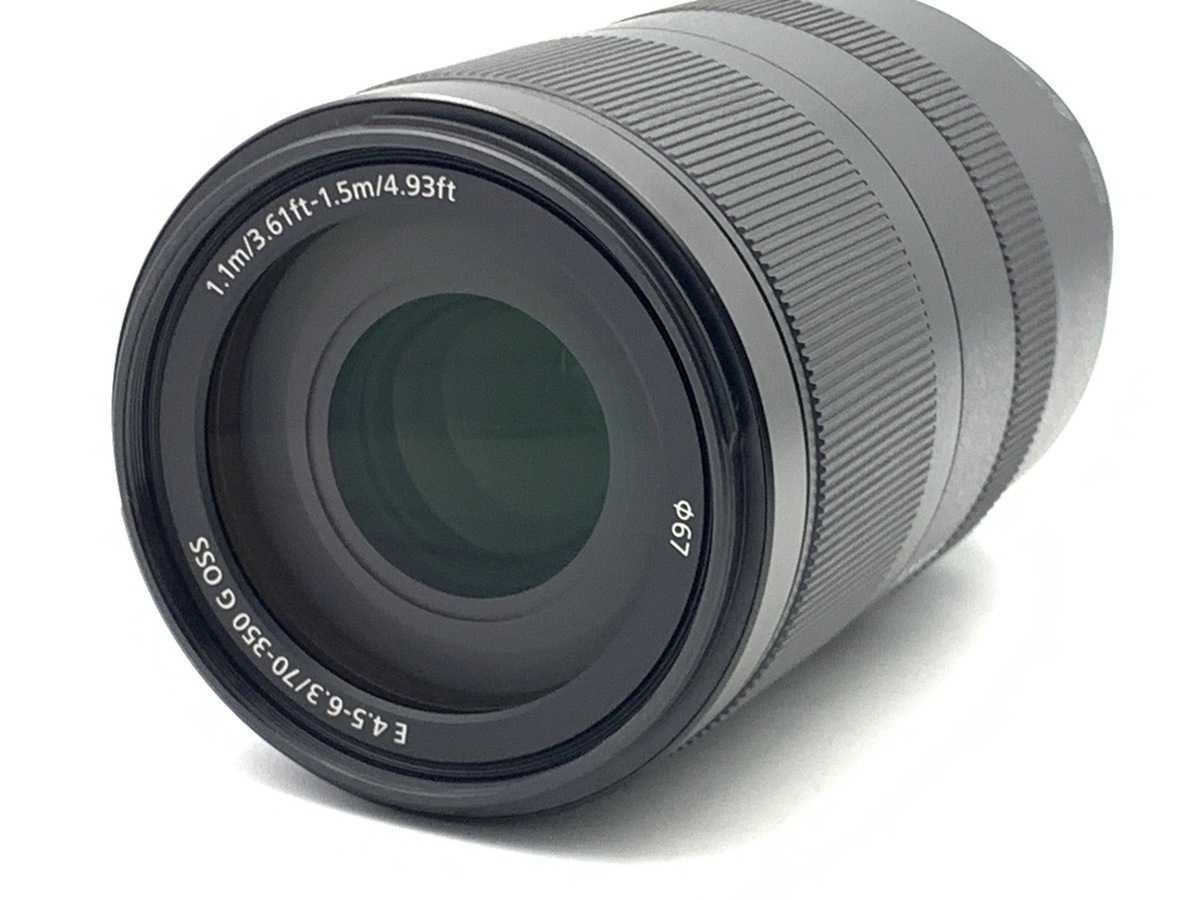 中古:A(美品)】ソニー E 70-350mm F4.5-6.3 G OSS [SEL70350G 中古:A(美品)】ソニー E 70-350mm F4.5-6.3 G OSS [SEL70350G