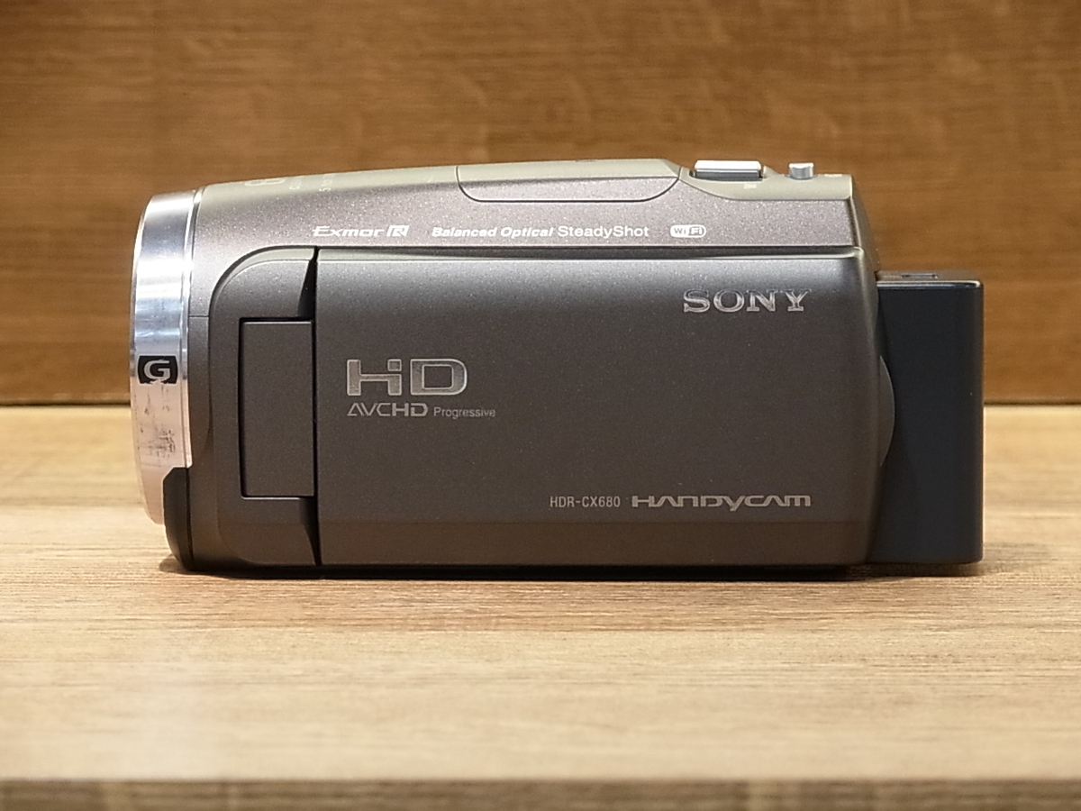 中古】ソニー デジタルHDビデオカメラレコーダー HDR-CX680 TI
