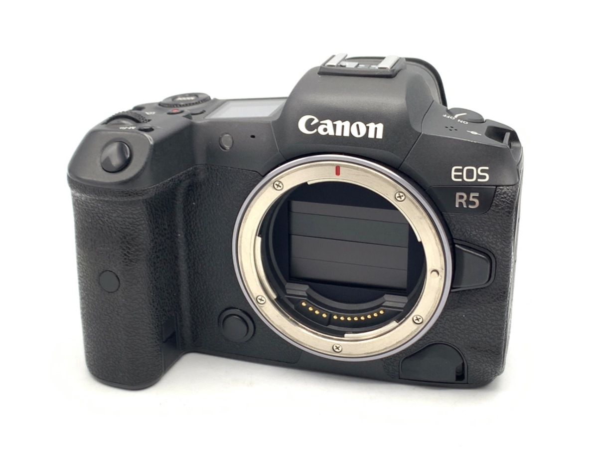 Canon EOS R5 新品・未使用品　国内店舗購入 EOS R5 ミラーレス一眼カメラ ブラック EOSR5 [ボディ単体] CANON