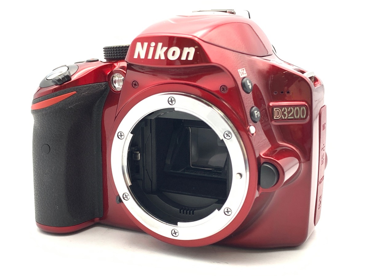 【美品・ショット数1,992回】Nikon D3200 ニコン D3200 200mm ダブルズームキット ブラック シャッター回数約2500回以下