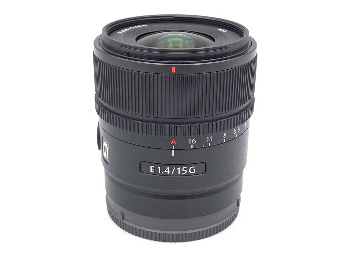 中古】ソニー E 15mm F1.4 G [SEL15F14G] 在庫一覧｜カメラのキタムラ