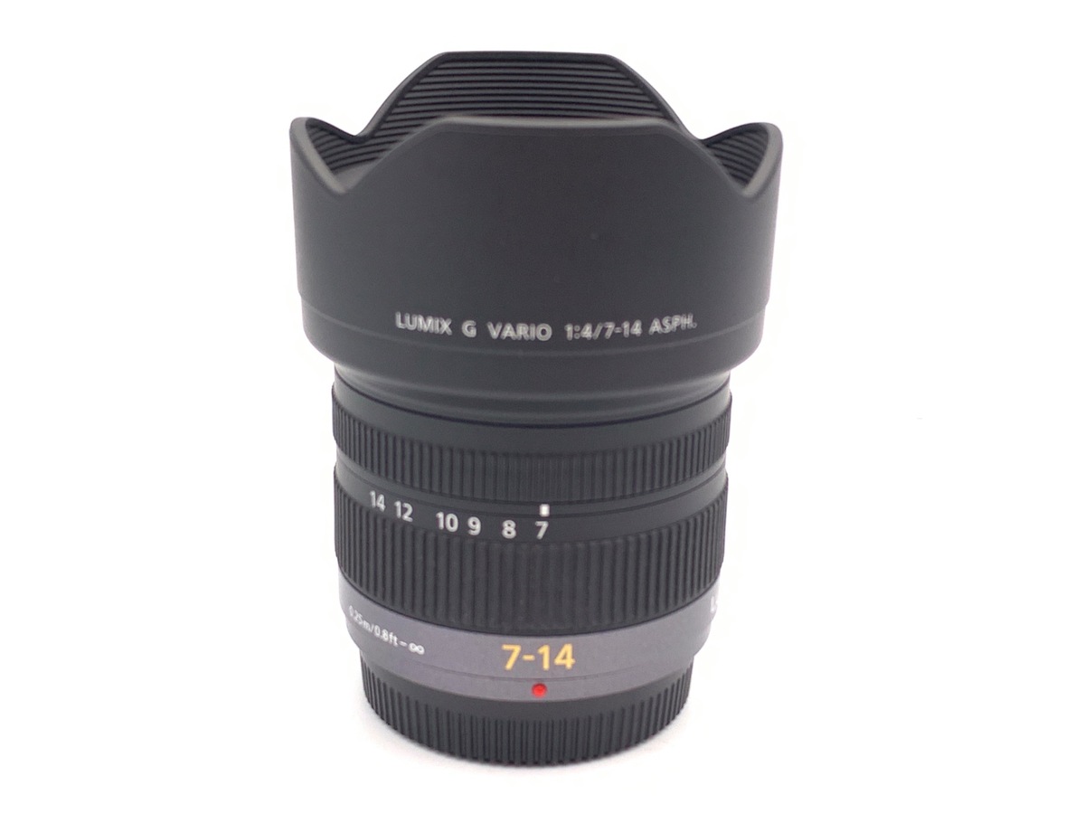中古】パナソニック LUMIX G VARIO 7-14mm/F4.0 ASPH. [H-F007014