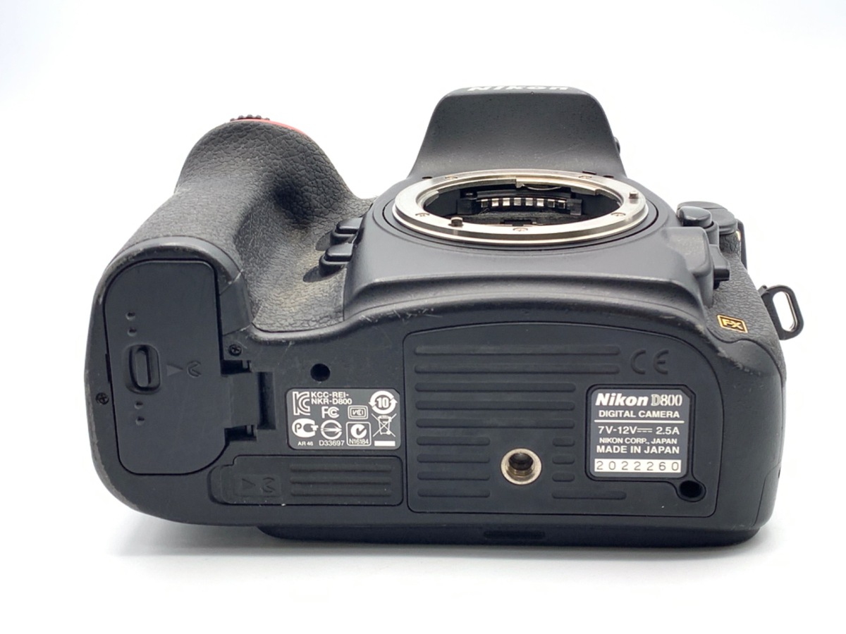 【年内に売り切り・交渉歓迎】NIKON D800ボディ（防湿庫管理品） 中古】ニコン D800 ボディ｜｜カメラのキタムラネットショップ