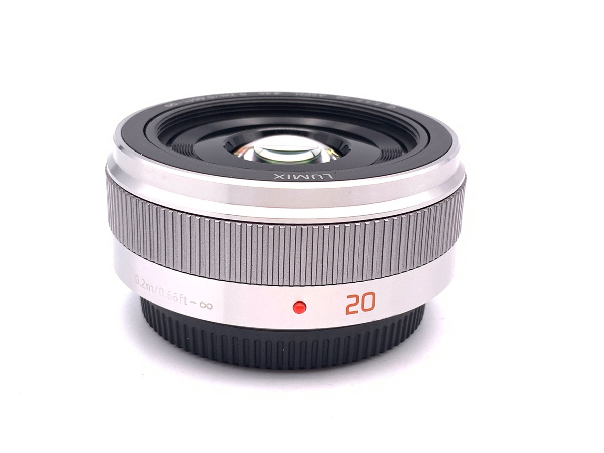 中古】パナソニック LUMIX G 20mm F1.7 II ASPH. [H-H020A] シルバー