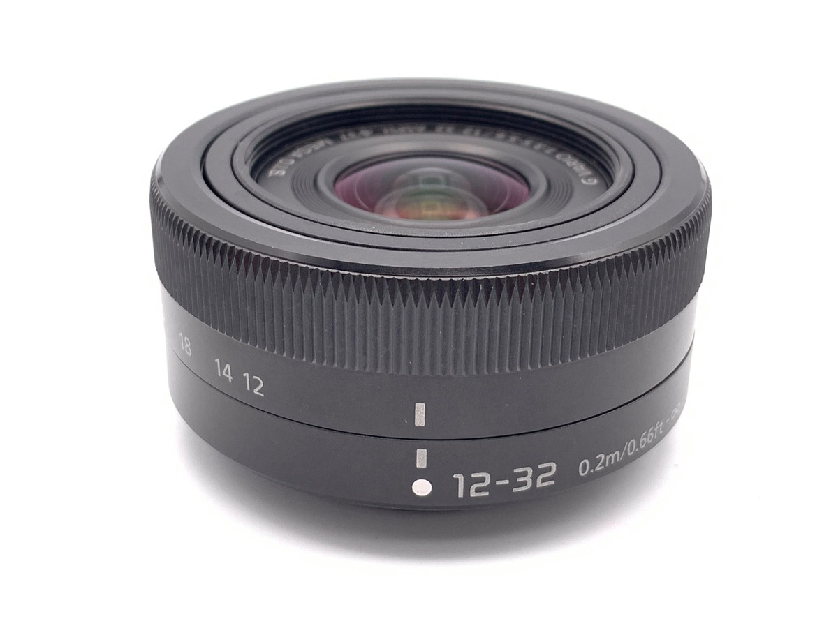 中古】LUMIX G VARIO 12-32/3.5-5.6 ASPH./MEGA O.I.S. ﾌﾞﾗｯｸ (H