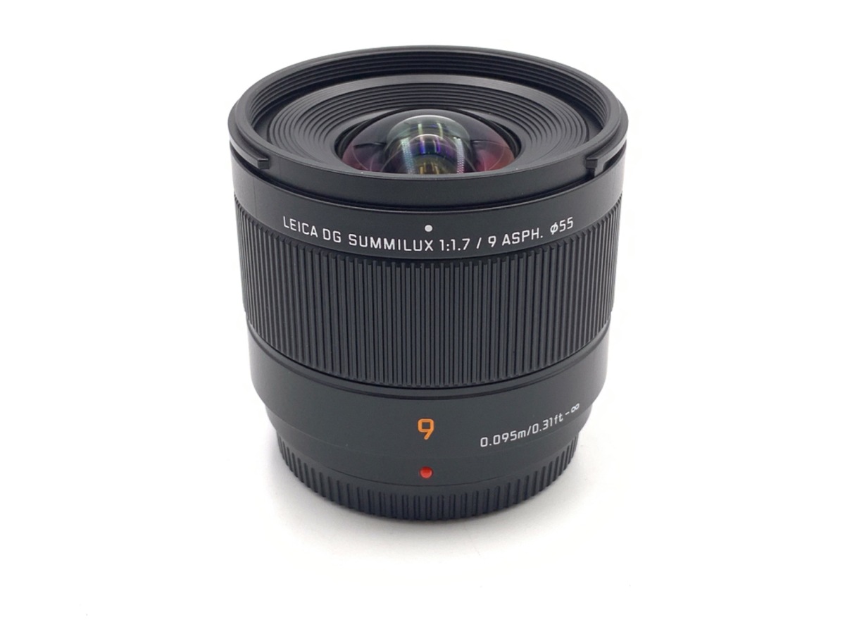 中古】パナソニック LEICA DG SUMMILUX 9mm/F1.7 ASPH. [H-X09] 在庫