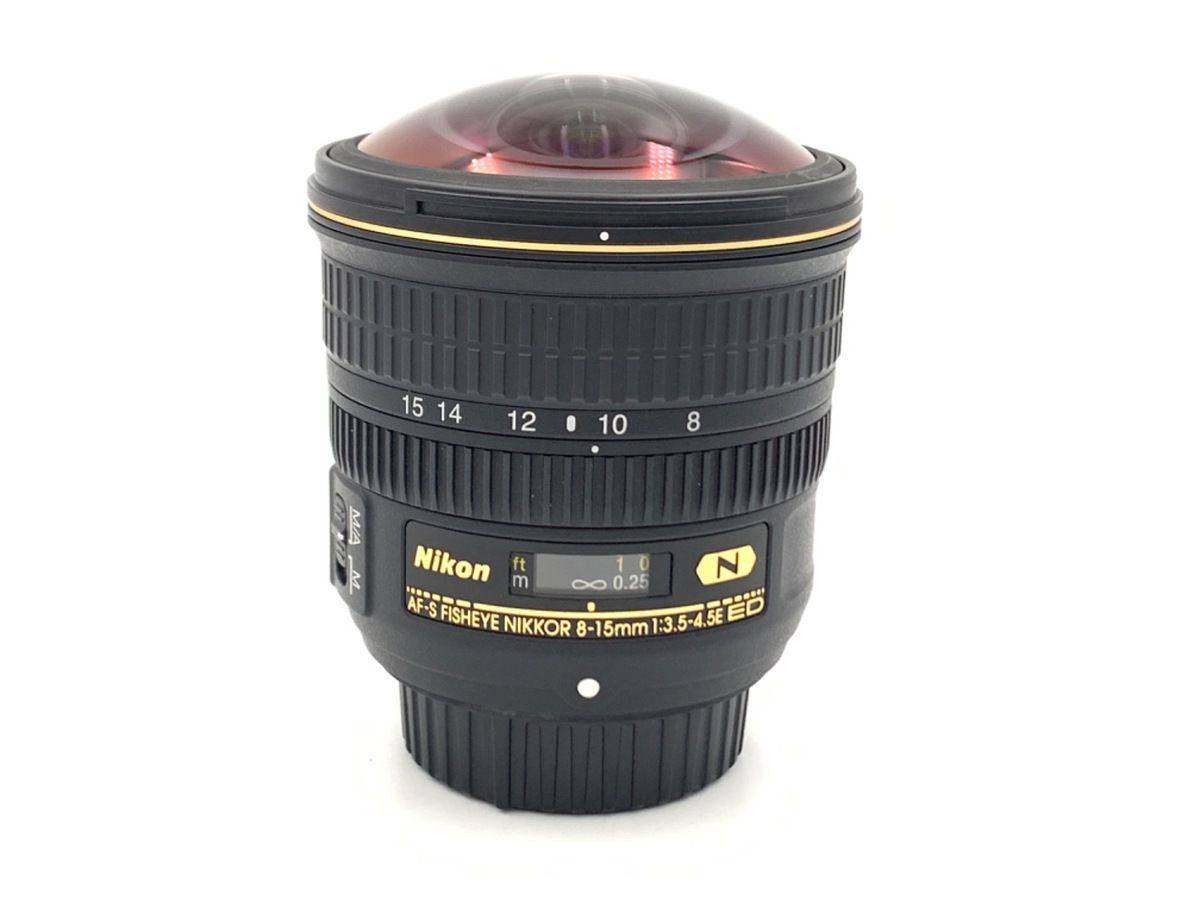 中古】ニコン AF-S Fisheye 8-15mm f/3.5-4.5E ED 在庫一覧｜カメラの