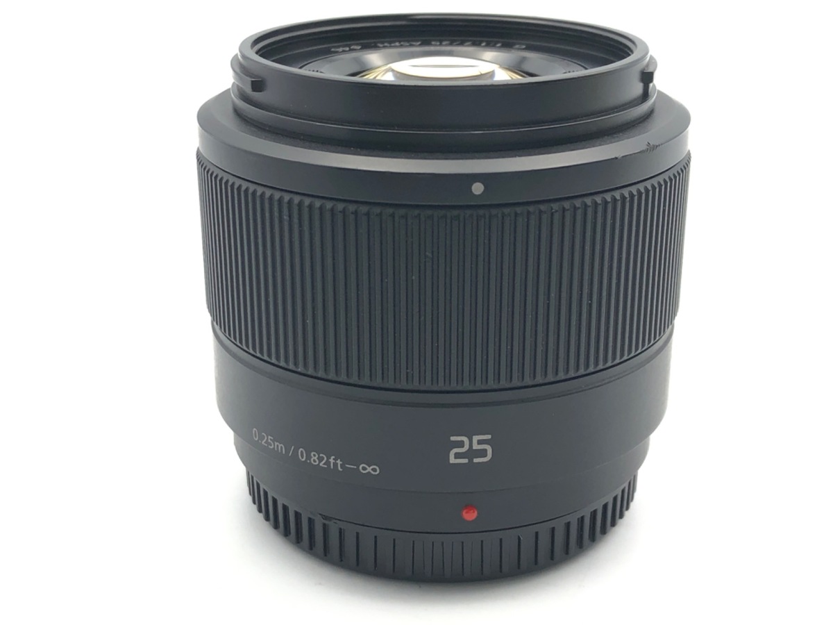 LUMIX G 25mm/F1.7 ASPH. H-H025-K [ブラック] 中古価格比較 - 価格.com