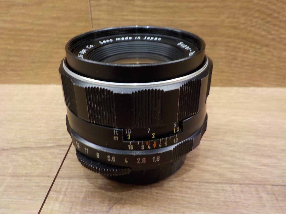 中古：C(やや難あり)】ペンタックス SUPER-TAKUMAR 55mm F1.8