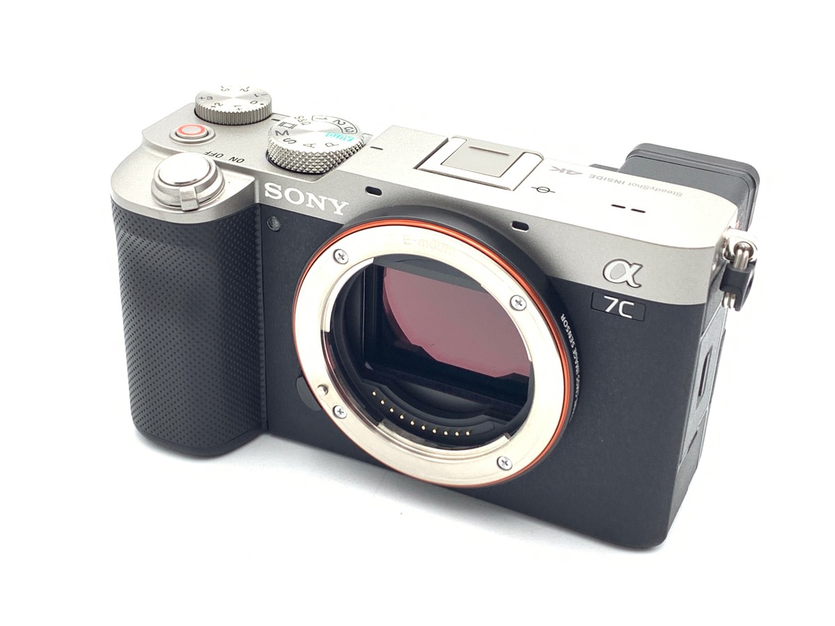 ⭐︎美品⭐︎ショット数2522回SONY α7C ILCE-7C ボディ　シルバー ⭐︎美品⭐︎ショット数2522回SONY α7C ILCE-7C ボディ シルバー