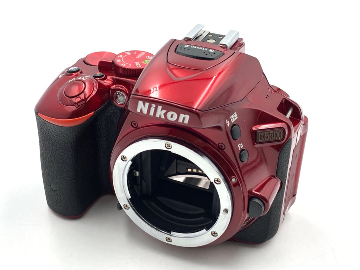 Nikon ニコン D5500 ボディ レッド◆5415 ニコン デジタル一眼 Nikon D5500 レンズキット レッド 中古