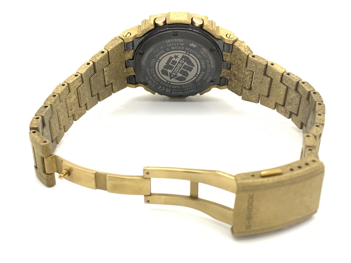 カシオ G-SHOCK GMW-B5000PG-9JR ゴールド 40周年限定 ステンレススティール