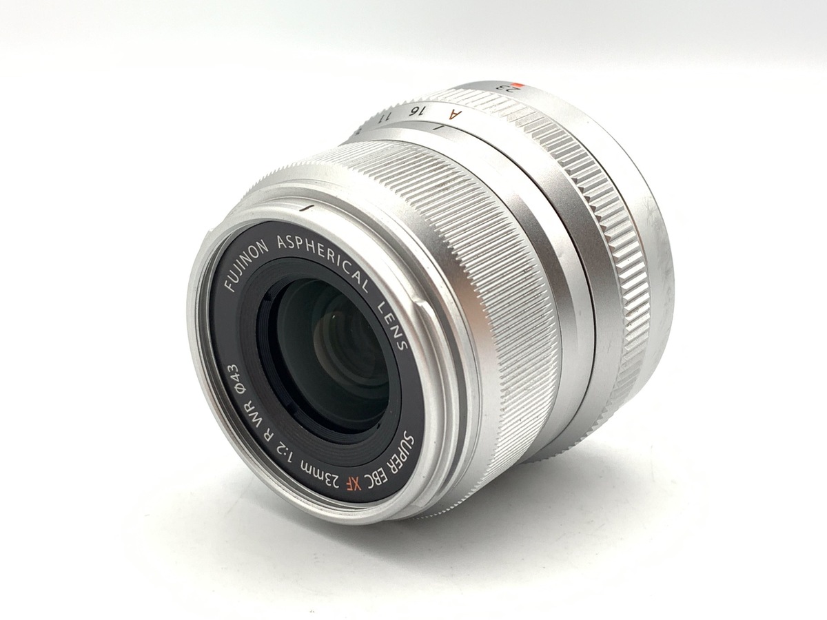 中古】フジフイルム XF23mm F2 R WR シルバー｜｜カメラの
