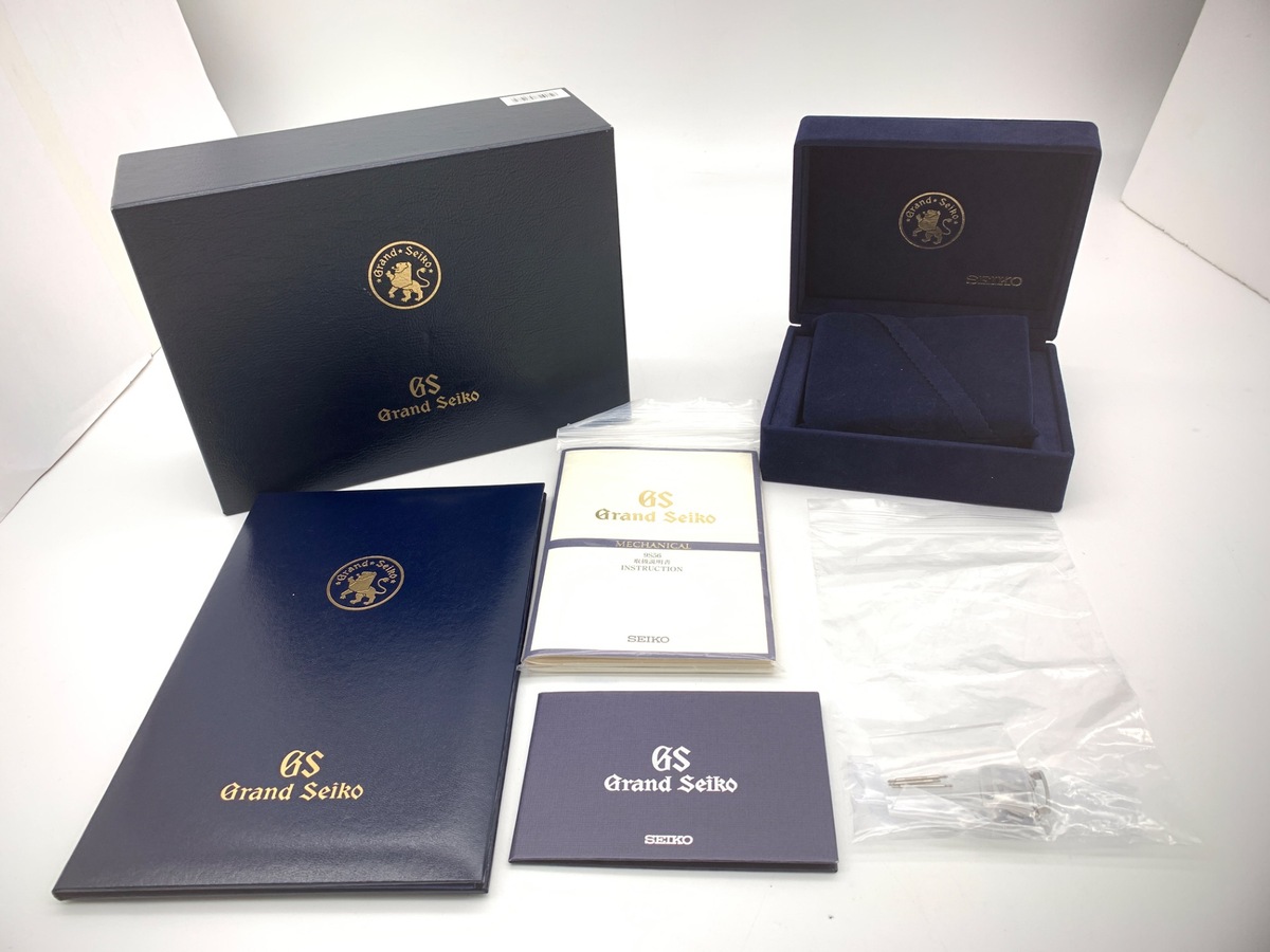 グランドセイコー メカニカル ホワイト SBGM003/9S56-00B0 ステンレススティール