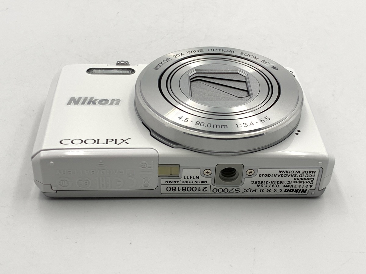 中古】ニコン COOLPIX S7000WH ホワイト｜｜カメラのキタムラネット 