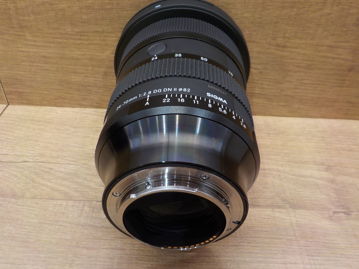 中古：A(美品)】シグマ 24-70mm F2.8 DG DN II Art ソニーE用