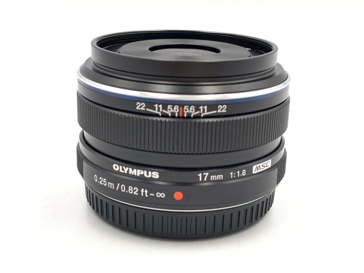 中古】オリンパス M.ZUIKO DIGITAL 17mm F1.8 ブラック 在庫一覧