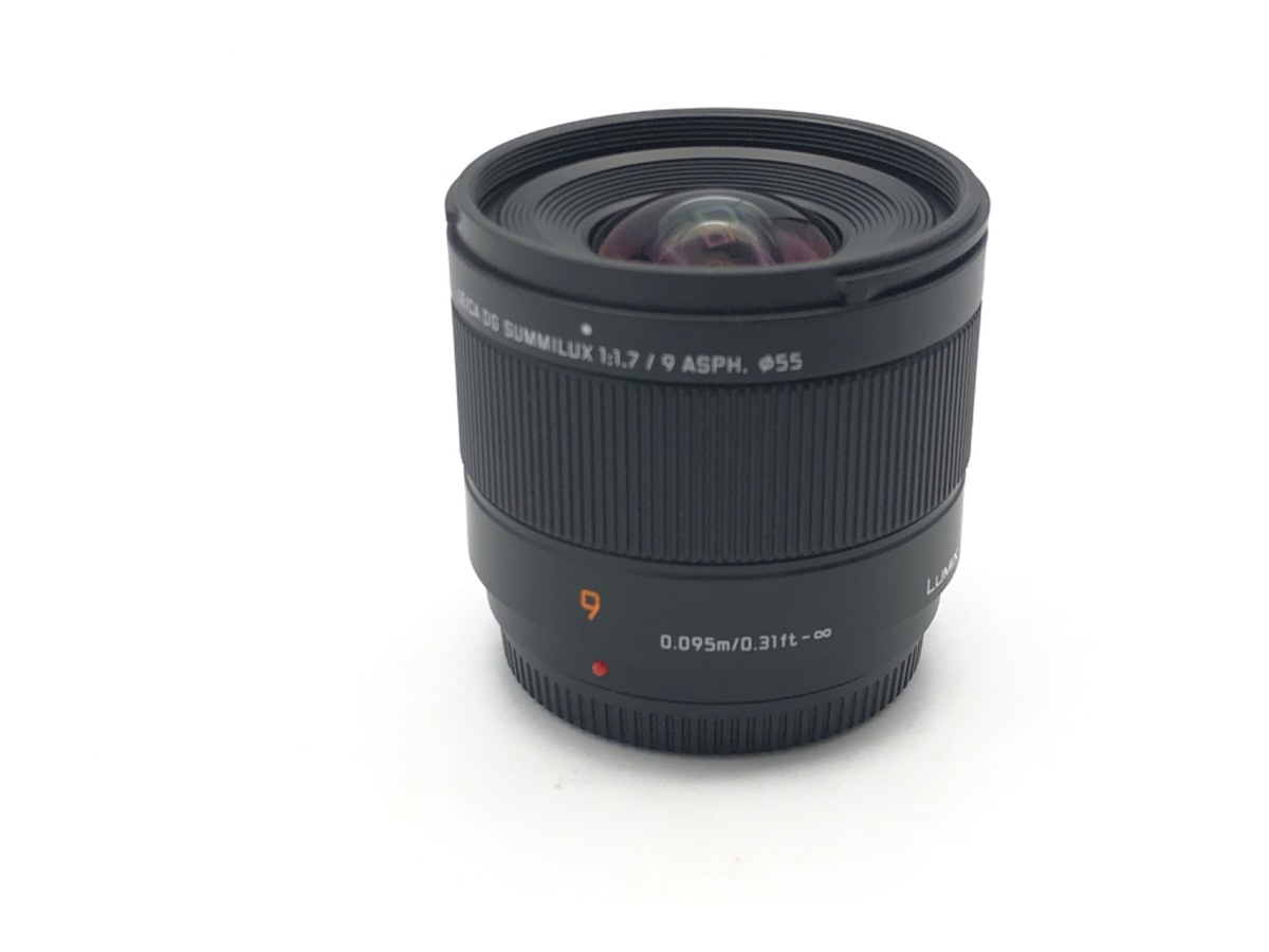 中古】パナソニック LEICA DG SUMMILUX 9mm/F1.7 ASPH. [H-X09] 在庫