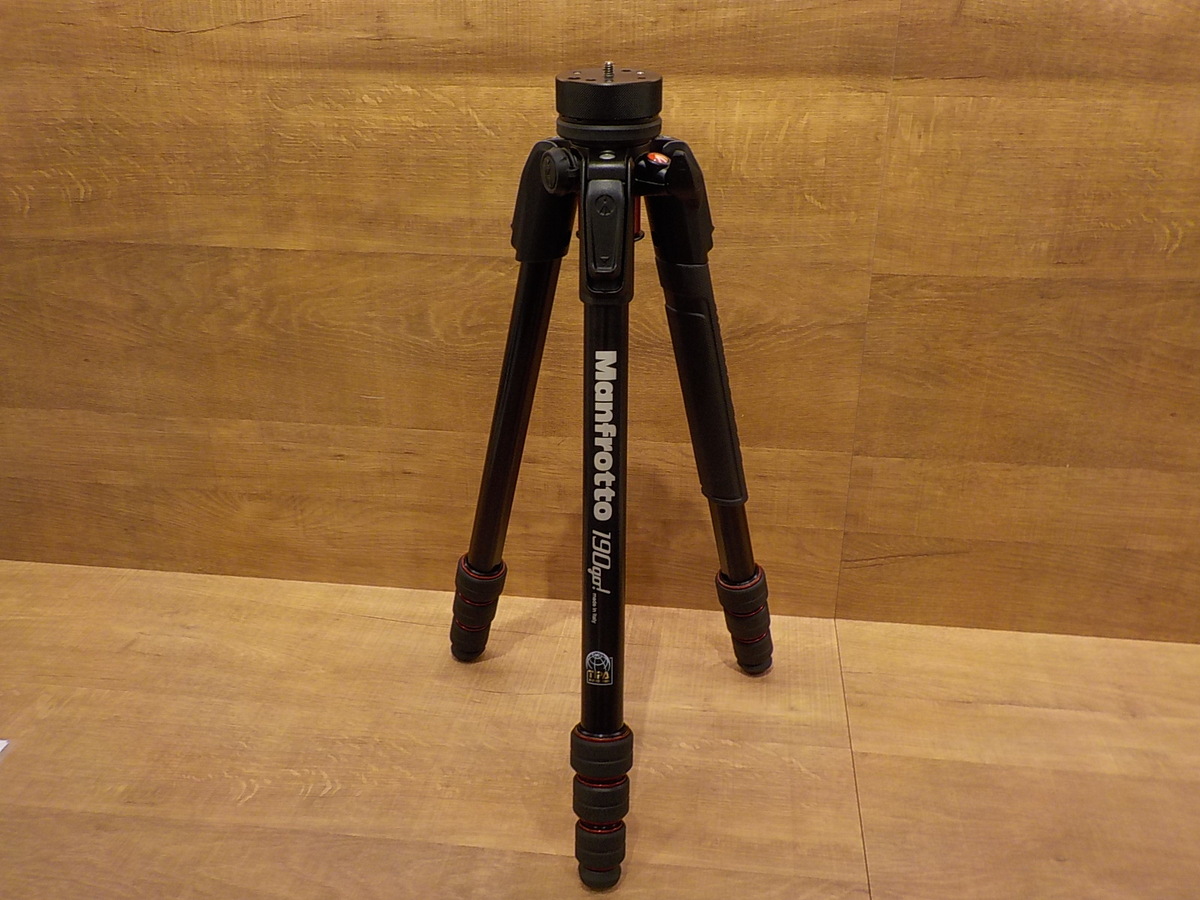 中古：B(並品)】マンフロット MT190GOA4 190go！M-lock アルミニウム 