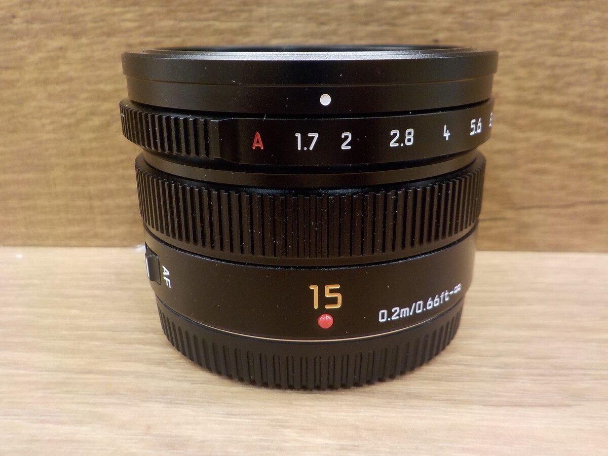 �p�i�\�j�b�N LEICA DG SUMMILUX 15mm/F1.7 ASPH. [H-X015] �u���b�N