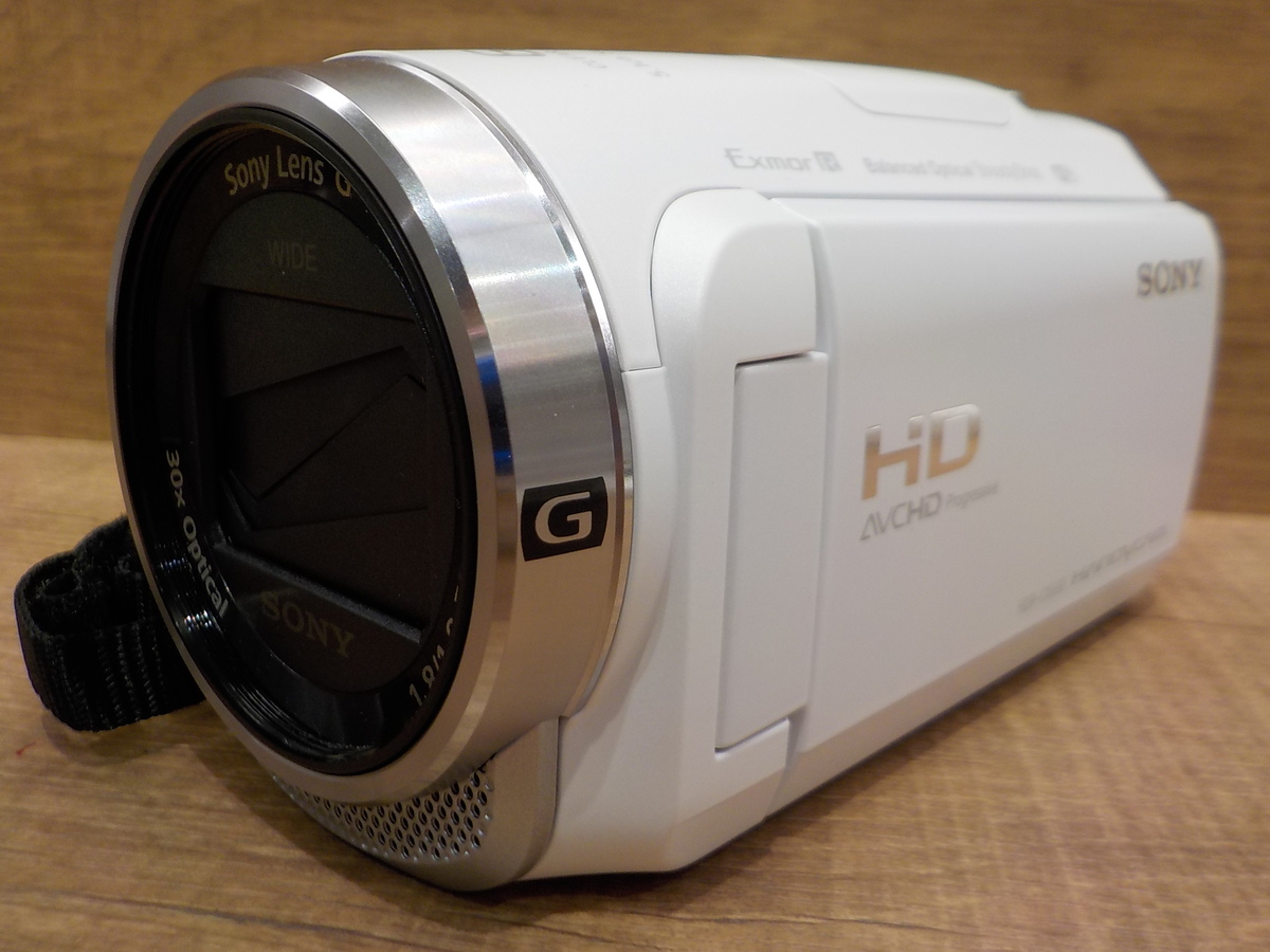 中古】ソニー デジタルHDビデオカメラレコーダー HDR-CX680 W ホワイト
