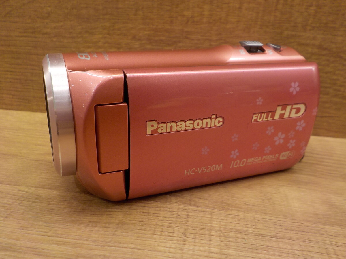 中古：B(並品)】パナソニック HC-V520M-P ピンク | 2445240070242