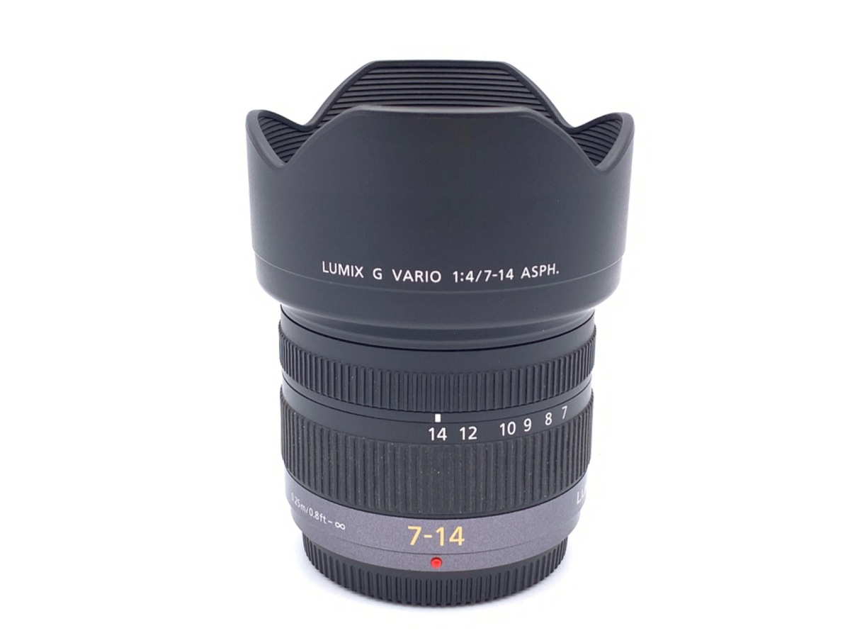 中古】パナソニック LUMIX G VARIO 7-14mm/F4.0 ASPH. [H-F007014