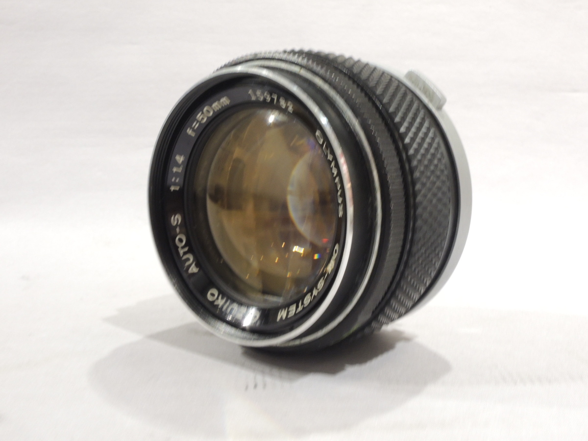 オリンパス G.ズイコー オート-S 50mm F1.4 ジャンク品 中古：C(やや難あり)】オリンパス G.ズイコー オート-S 50mm F1