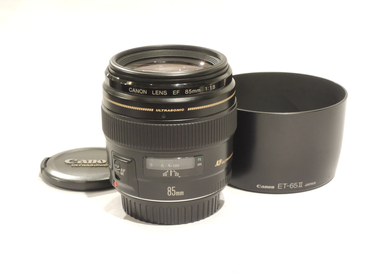 Canon EF 85mm f/1.8 USM レンズ　【中古】 EF85mm F1.8 USM 中古価格比較 - 価格.com