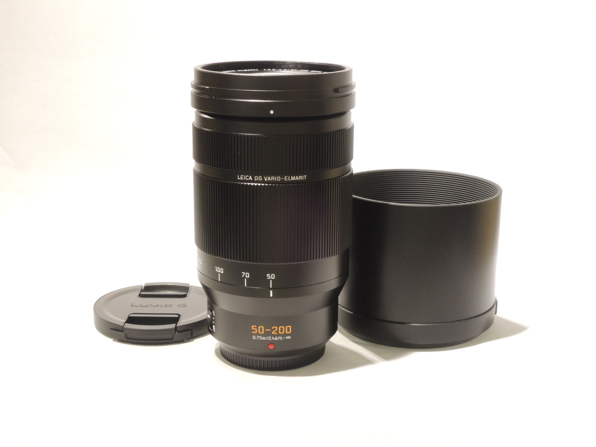 超美品 中古Panasonic LEICA H-ES50200 50-200mm 新品)Panasonic (パナソニック) LEICA DG VARIO-ELMARIT 50