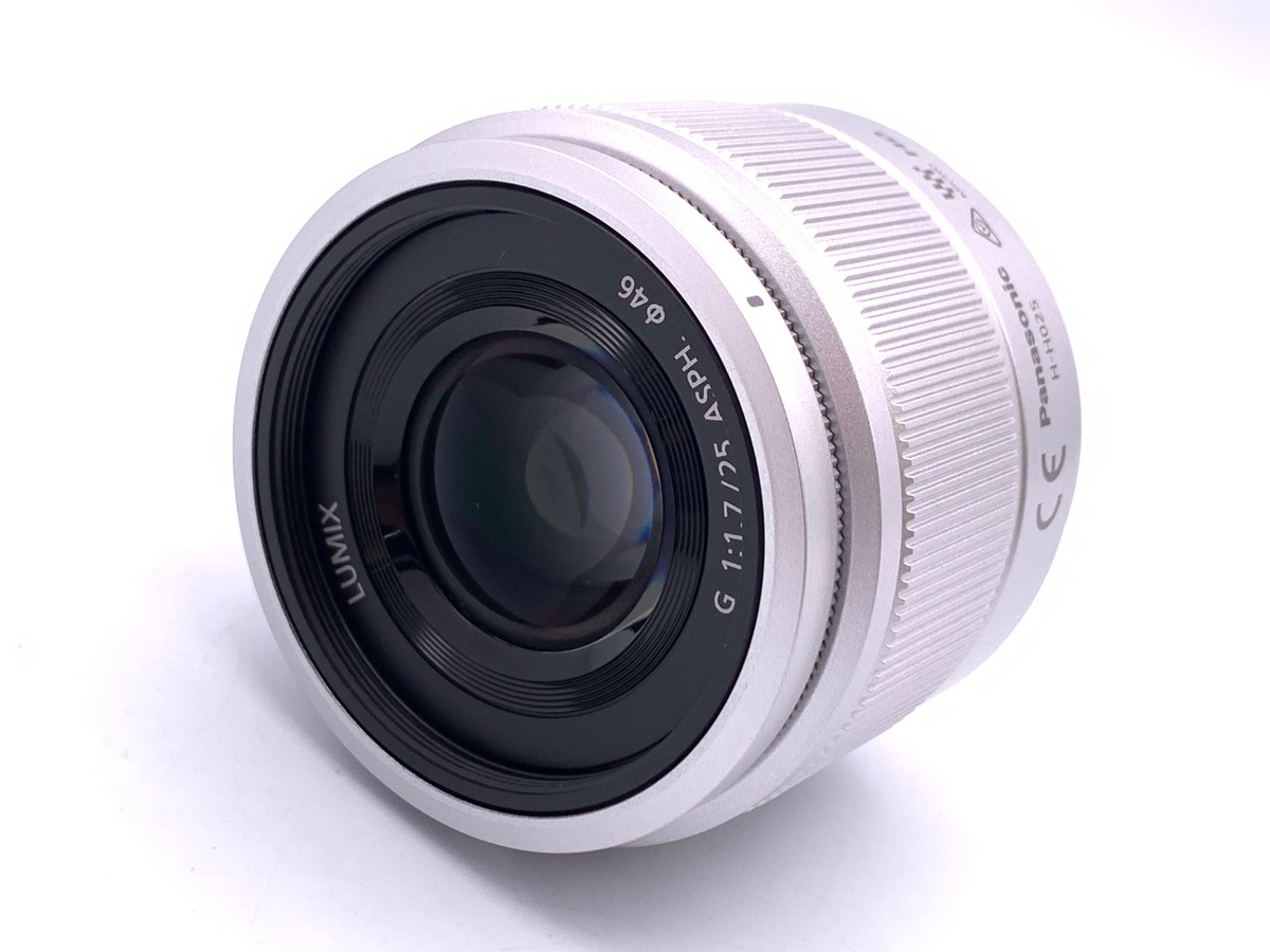 Panasonic LUMIX G 25mm F1.7 ASPH（シルバー） パナソニック LUMIX G 25mm/F1.7 ASPH. H-H025-S [シルバー