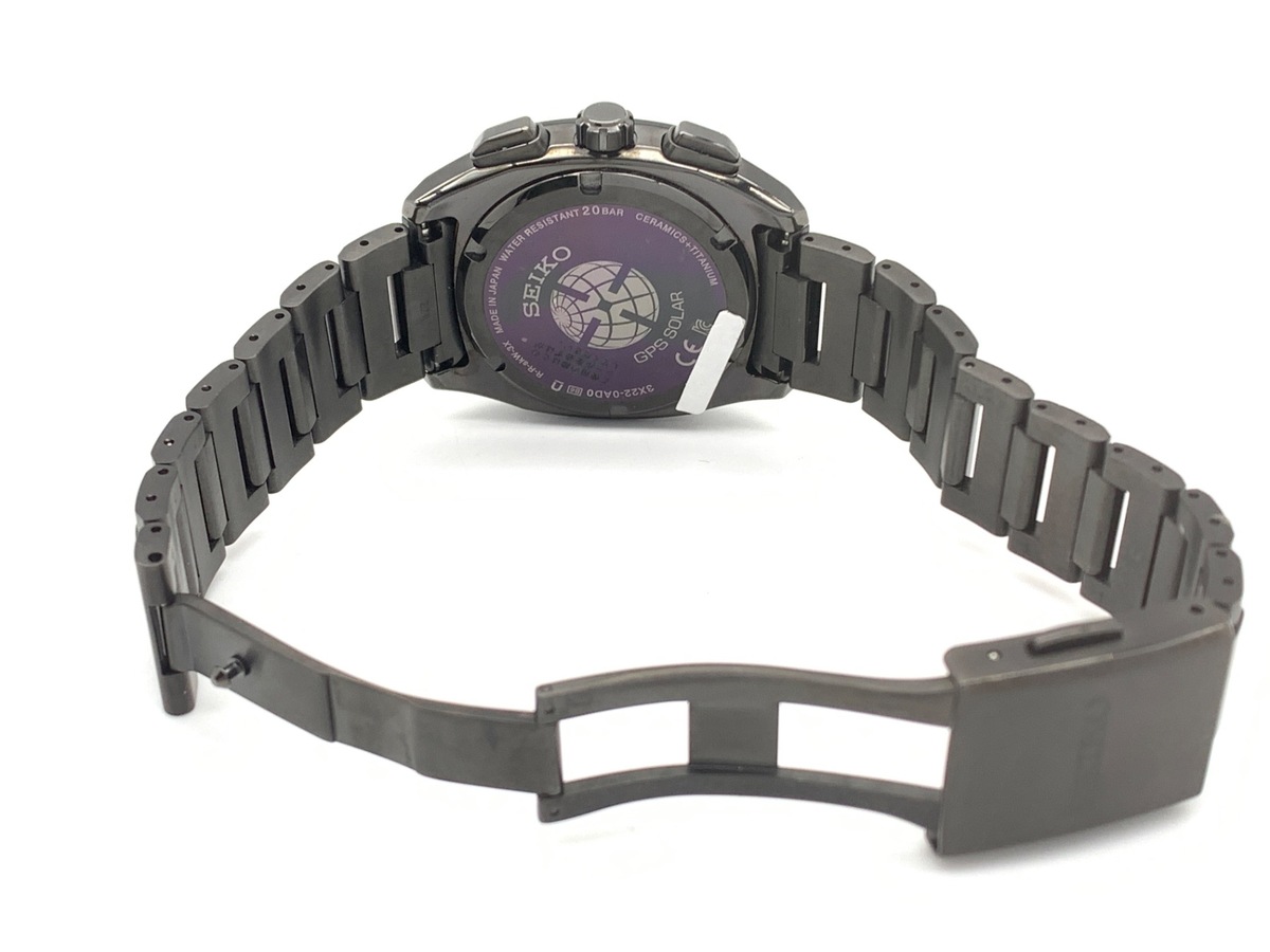 セイコー アストロン ブラック SBXD009/3X22-0AD0 チタン