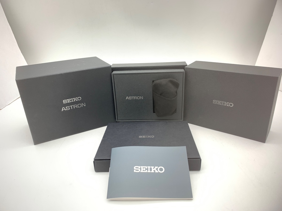 セイコー アストロン ブラック SBXD009/3X22-0AD0 チタン
