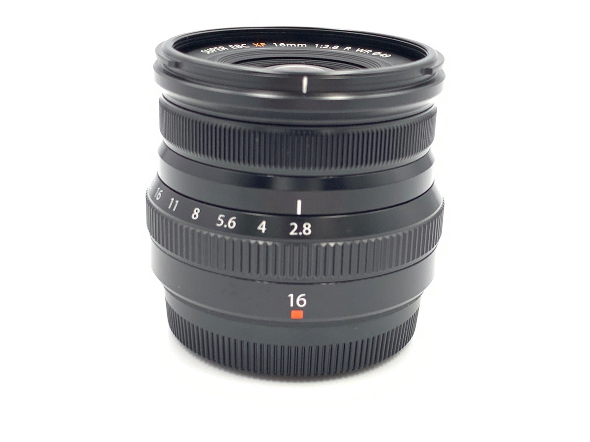 フジノンレンズ XF16mmF2.8 R WR [ブラック] 中古価格比較 - 価格.com