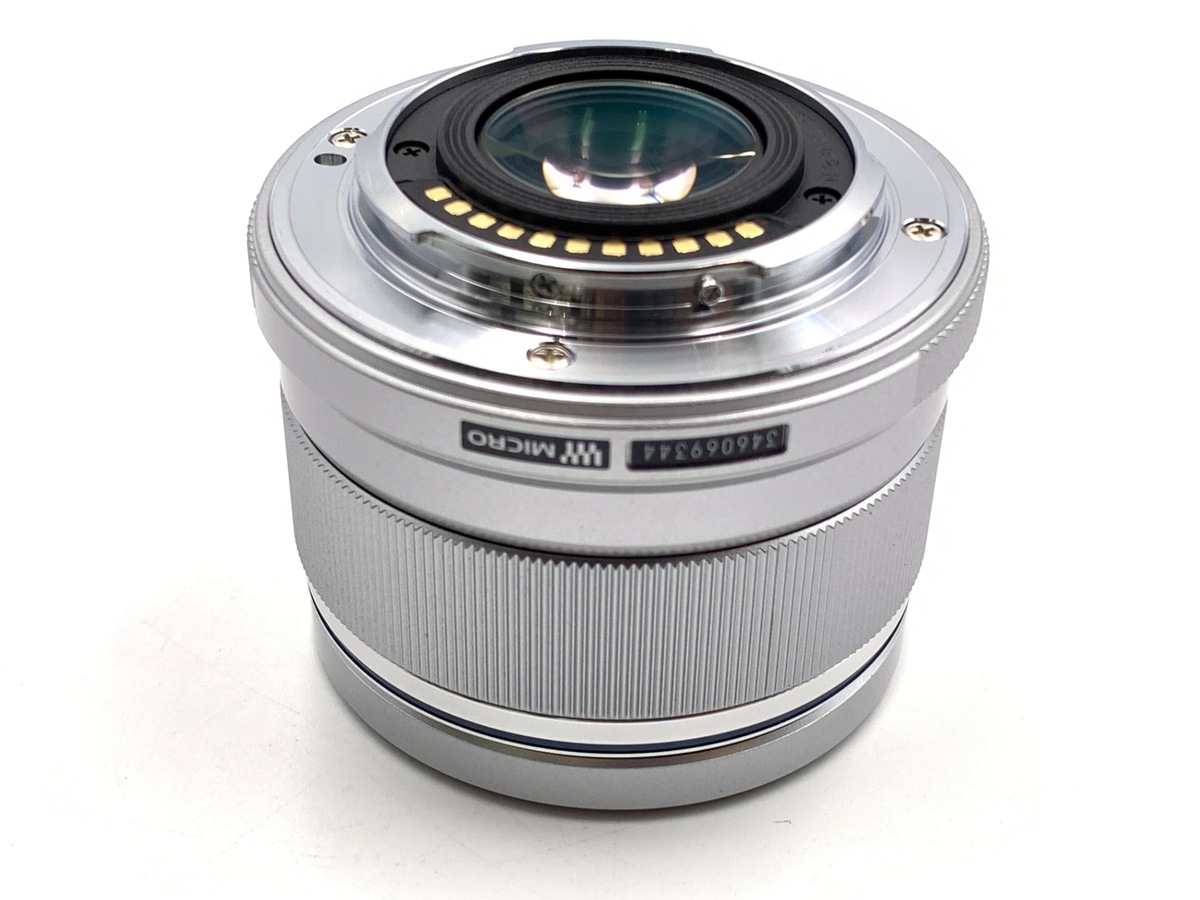 中古：B(並品)】オリンパス M.ZUIKO DIGITAL 25mm F1.8 シルバー