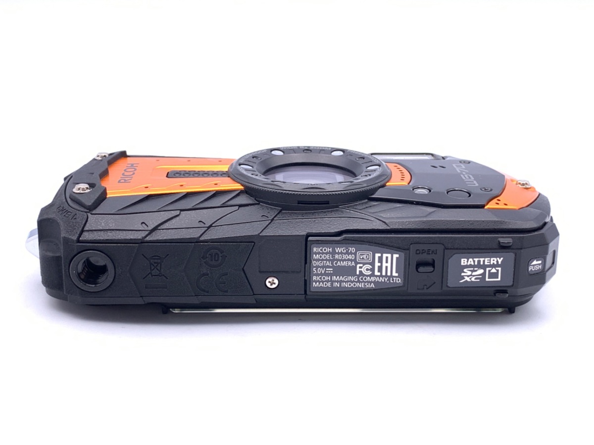 中古】リコー WG-70 オレンジ｜｜カメラのキタムラネットショップ