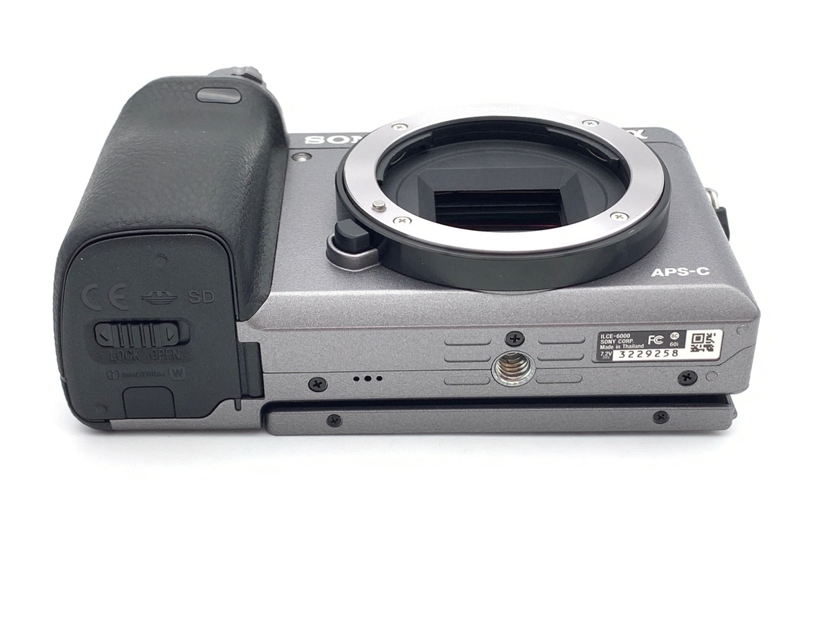 中古：AB(良品)】ソニー α6000 ボディ グラファイトグレー[ILCE-6000 H