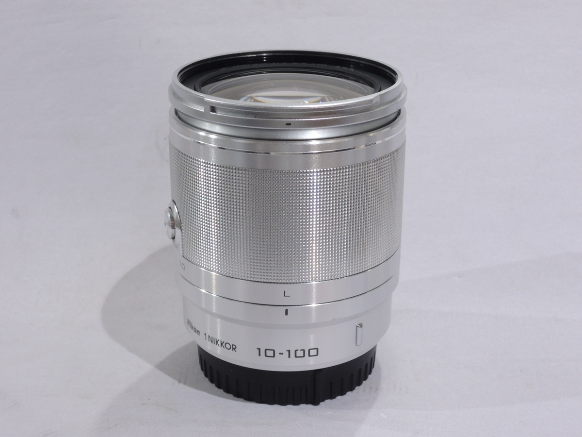 中古：C(やや難あり)】ニコン 1 NIKKOR VR 10-100mm f/4-5.6 シルバー