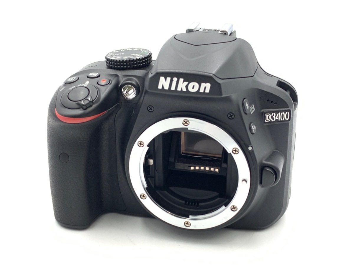 中古：A(美品)】ニコン D3400 ボディ ブラック | 2471530018366