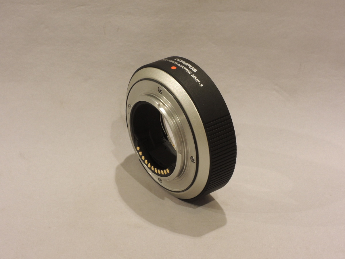 中古：A(美品)】オリンパス フォーサーズアダプター MMF-3 [レンズ側