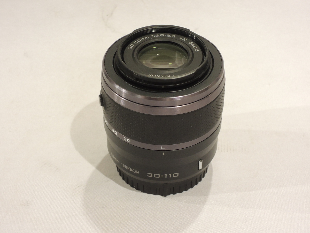 中古：C(やや難あり)】ニコン 1 NIKKOR VR30-110/3.8-5.6 ブラック